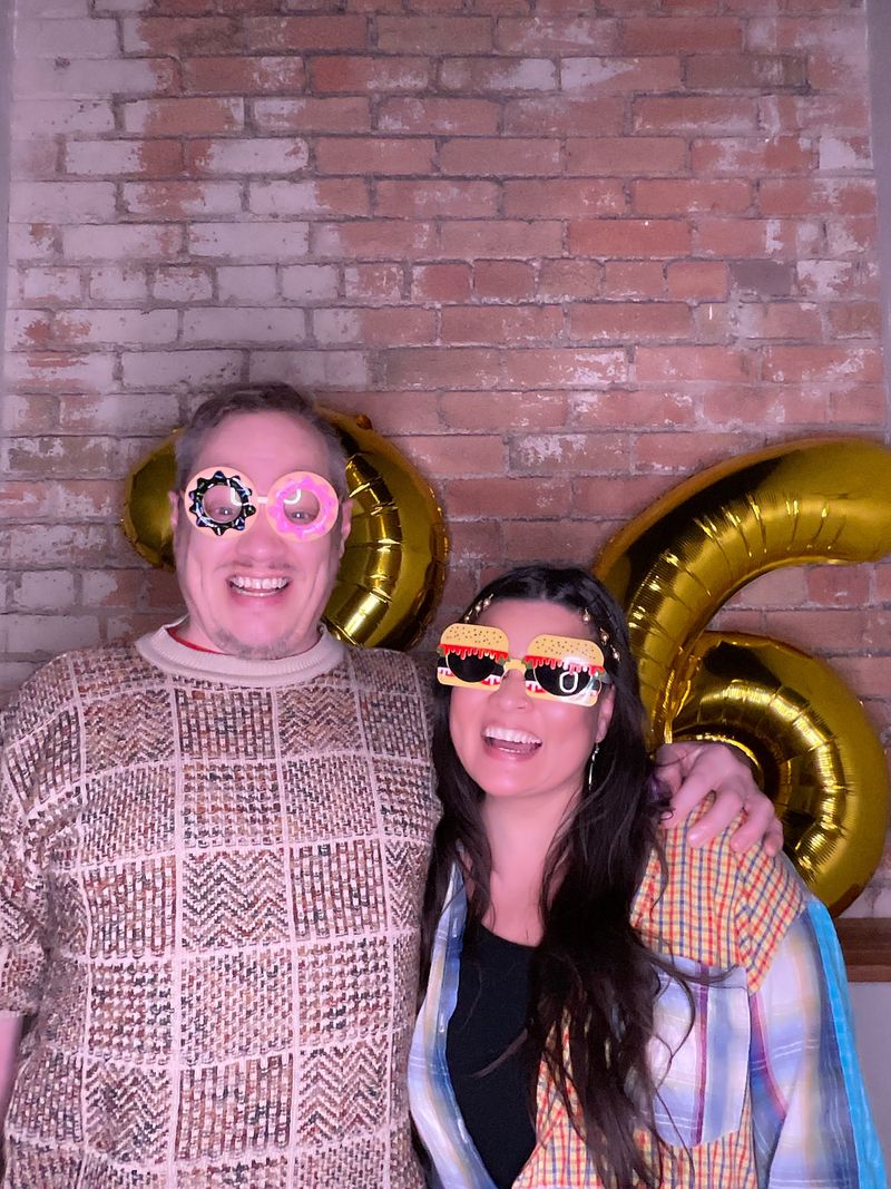 Salt Booths photo booth at Eva's Bakery in Salt Lake City